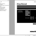 Komatsu PC800-8 to PC850SE-8 Shop Manual SEN00373-20