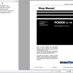 Komatsu PC8000-11 T4 Shop Manual SHOP 12117-xD-GB-0