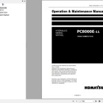 Komatsu PC8000-11E Operation & Maintenance Manual OMM 12128-E-EN-11-P1-1.0
