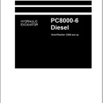 Komatsu PC8000-6 Shop Manual SHOP 12040-xD-GB-2