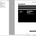 Komatsu PC8000-6 Shop Manual SHOP 12071-upD-GB-01