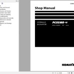 Komatsu PC88MR-10 Shop Manual SEN06467-11