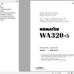 Komatsu WA320-5 Shop Manual SEBM034612