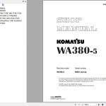 Komatsu WA380-5 Shop Manual SEBM024716