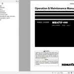 Komatsu WA475-10E0 Operation & Maintenance Manual PEN01892-00