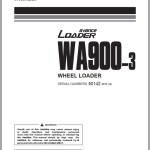 Komatsu WA900-3 Operation & Maintenance Manual TEN00649-05