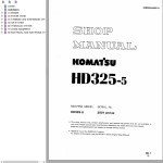 Komatsu HD325-6 HD405-6 Shop Manual SEBM015115