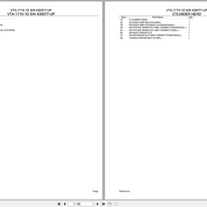 Komatsu VTA-1710-1D 430077-UP Engine Parts Catalog PDF