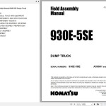 Komatsu 930E-5SE Field Assembly Manual CEAW010800