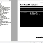 Komatsu D155AX-8 Field Assembly Manual GEN00128-03