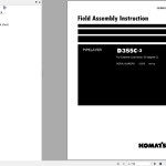 Komatsu D355C-3 Extreme Cold (-50 degree C) Field Assembly Manual GEN00127-04