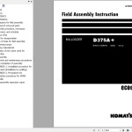 Komatsu D375A-6 Field Assembly Manual GEN00099-08