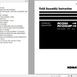 Komatsu PC1250-11R PC1250SP-11R Field Assembly Manual GEN00217-02