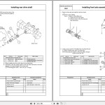 Komatsu WA700-3A Field Assembly Manual GEN00038-04