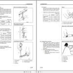 Komatsu 4D98E Diesel Engine Shop Manual 4D94E17-BE2
