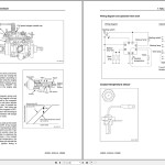 Komatsu BX20 BX50 Series 4D94E 4D94LE 4D98E Diesel Engine Service Manual SM197