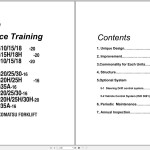 Komatsu BX50 Series Service Training