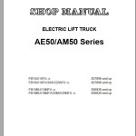 Komatsu FB15FU-12 AE50 AM50 Series Shop Manual BBA12C1-04