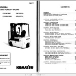 Komatsu FB15M-3 Parts Manual PM177