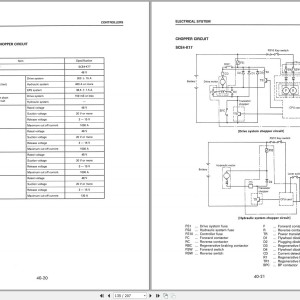 Komatsu FB16RZ-1E Shop Manual FBR13-16.1E-BE1