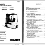 Komatsu FB18MG-3 Part Manual PM177