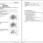 Komatsu FD115T-8 EX50 Series Operation & Maintenance Manual OM122
