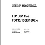 Komatsu FD135T-6 Shop Manual SM135
