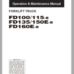 Komatsu FD160E-8 Operation & Maintenance Manual TEN00560-12