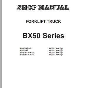 Komatsu FD20-17 Shop Manual BEB17E1-06