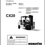 Komatsu FD45T2US-8 Shop Manual SM002