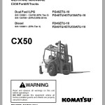 Komatsu FD45TU-10 Shop Manual SM203