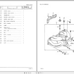 Komatsu FG20-11 Gasoline Engine 5K Parts Manual PGA5K00-01
