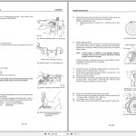 Komatsu FG20-11 Gasoline Engine H20 Shop Manual H20(ZA-ZB)-BE2
