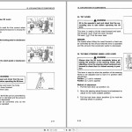 Komatsu FG20SHT-12 Operation & Maintenance Manual OM071