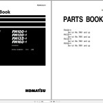 Komatsu FH160-1 Parts Book FEN04332-01