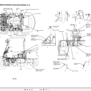 Komatsu KFI CX Chassis Electric Wiring Diagram SM108