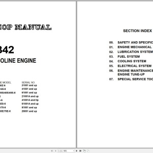 Nissan TB42 Gasoline Engine Shop Manual SM039