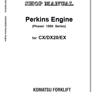 Perkins Phaser 1000 Series Engine Shop Manual BEE06EZ-01