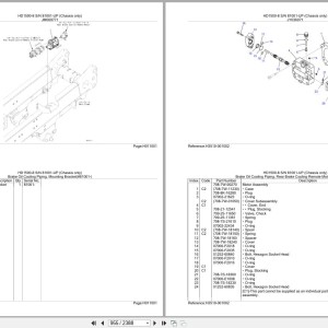 Komatsu HD1500-8 SN 81001-UP Chassis Parts Catalog PDF