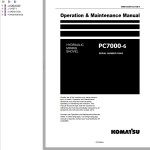 Komatsu PC7000-6 Operation & Maintenance Manual GZEAM35005-0