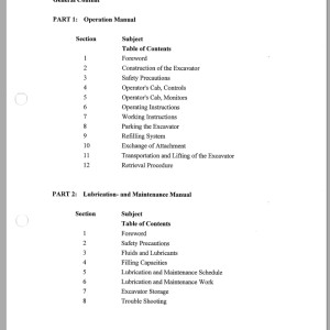 Komatsu PC8000-1 Operation & Maintenance Manual