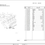 Komatsu PC56-7 DJB00001-UP Parts Book FEN00666-00