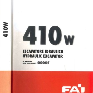 Komatsu 410W Part Book PRIG410W1 Italian