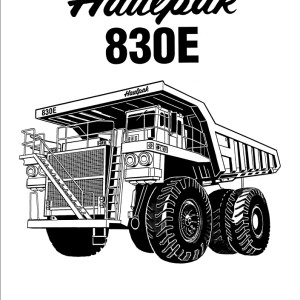 Komatsu 830E Part Book DH612BS