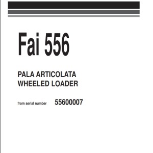 Komatsu Fai 556 Part Book PR4L55610