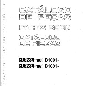 Komatsu GD623A-1DB GD623A-1DB Part Book KPPB000502