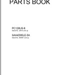 Komatsu PC128US-8 Part Book ZEN00026-00