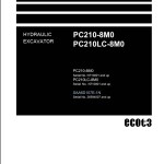 Komatsu PC210-8M0 PC210LC-8M0 Part Book FEN02802-00-NI02