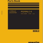 Komatsu PC210NLC-8 Part Book FRU03912-00