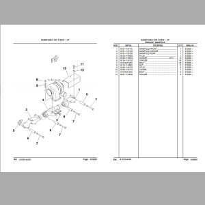 Komatsu PC400-7 Part Book LEPBP40700